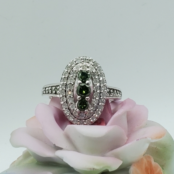 Estate Jewelry - Sterling Silver Diamond Ring 1ctw ⬇️PRICE DRIP⬇️